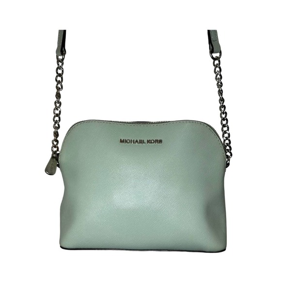 Michael Kors Handbags - Michael kors Cindy Large Dome Crossbody Bag, Celadon
